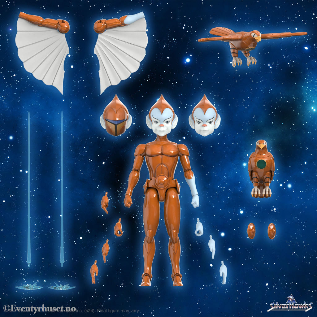 SilverHawks Ultimates Action Figure Wave 2 Copper Kidd (Cartoon Accurate) 18 cm. Mint In Sealed Box (MISB)! Actionfigur