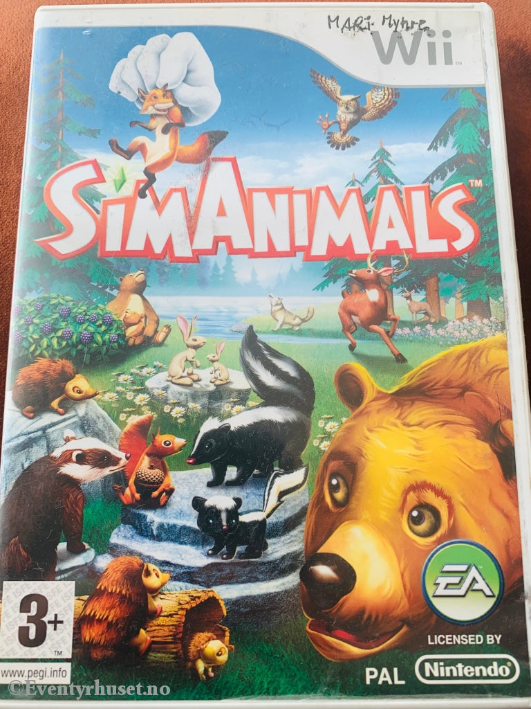 Sim Animals. Wii. Wii