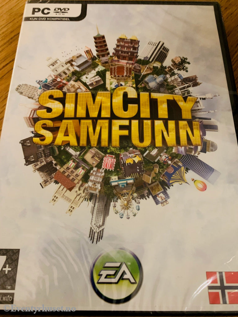 Sim City Samfunn. Pc-Spill. Ny I Plast! Pc Spill