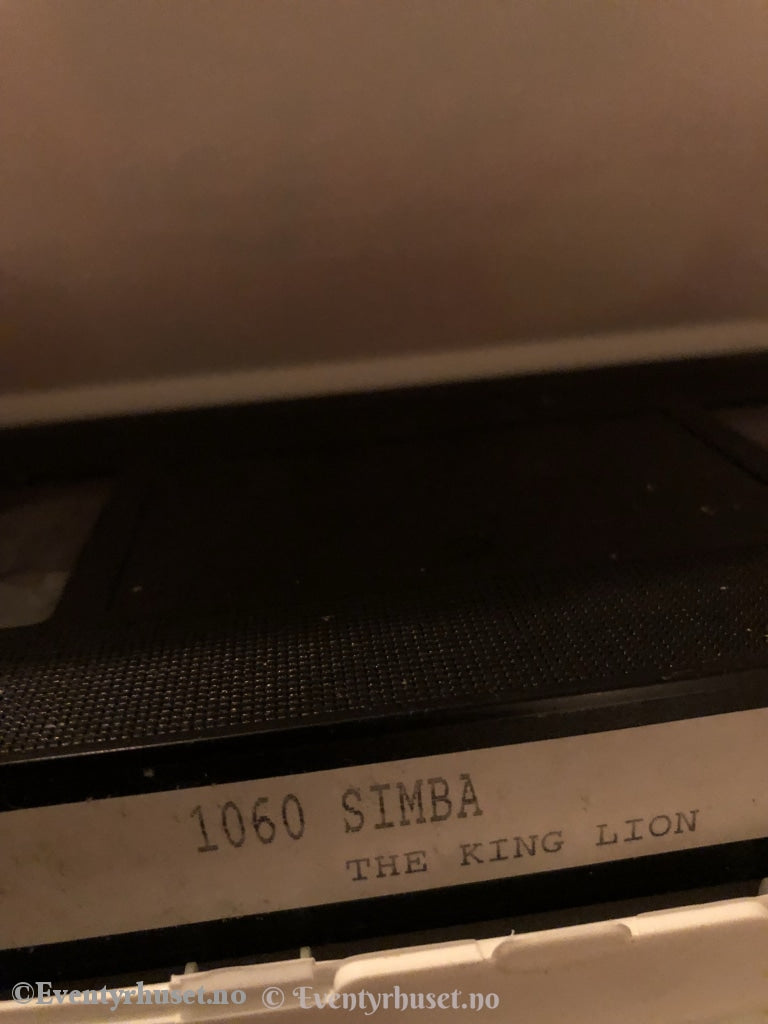 Simba - The King Lion. 1994. Vhs. Vhs