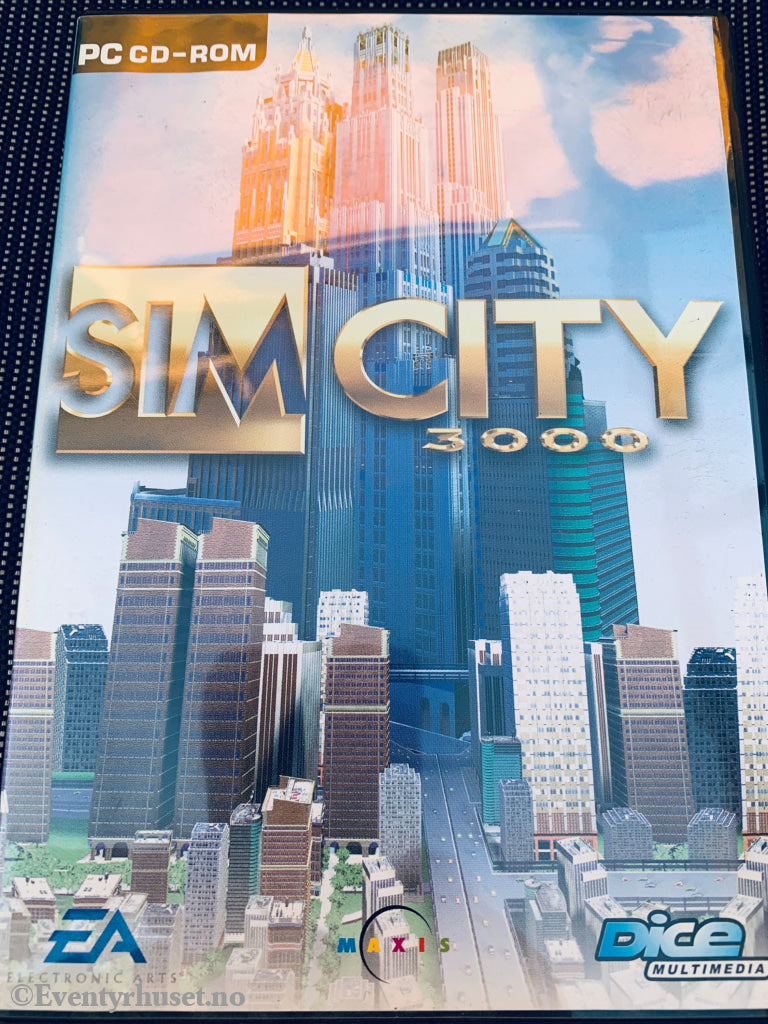 SimCity 3000, 1999. PC-spill.