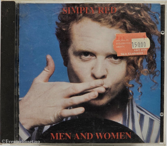 Simply Red (1987) "Men and Women". Musikk-CD.