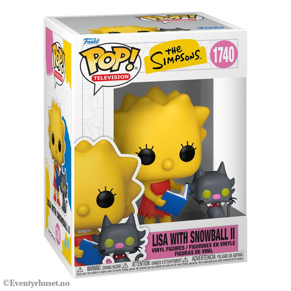 Simpsons POP&Buddy TV Vinyl Figure Lisa & SB 9 cm Collectibles