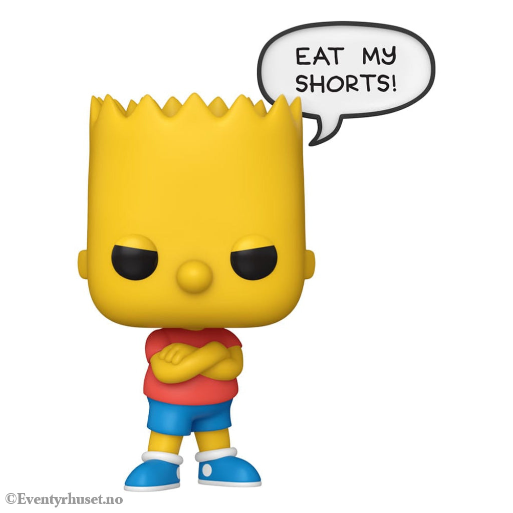 Simpsons POP! Sayings Vinyl Figure Bart 9 cm Collectibles