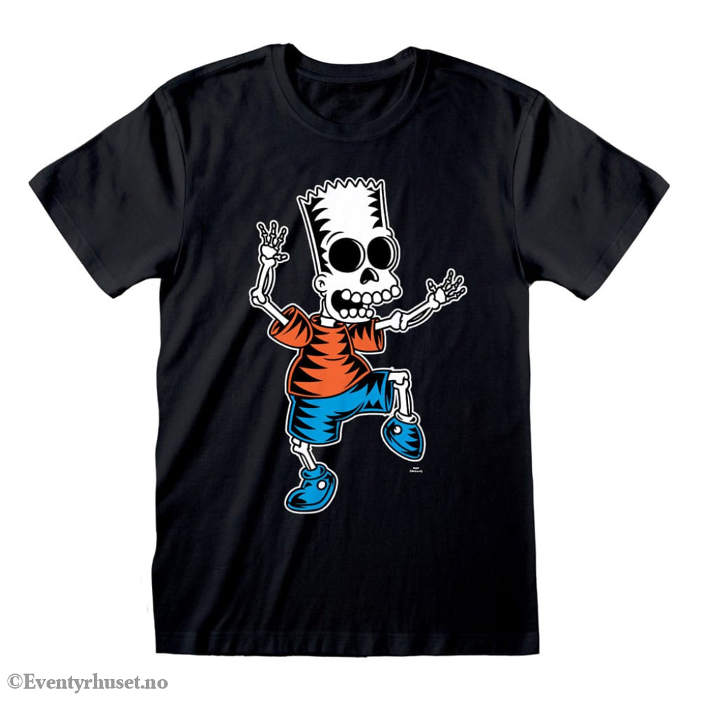 Simpsons T-Shirt Skeleton Bart Size S Fashion & Accessories