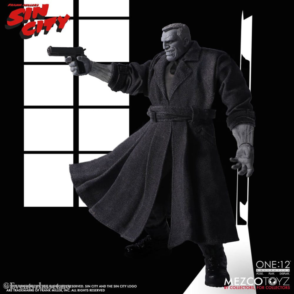 Sin City Action Figure 1/12 Marv 17 cm Toys
