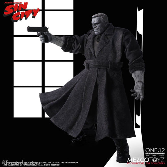 Sin City Action Figure 1/12 Marv 17 cm Toys