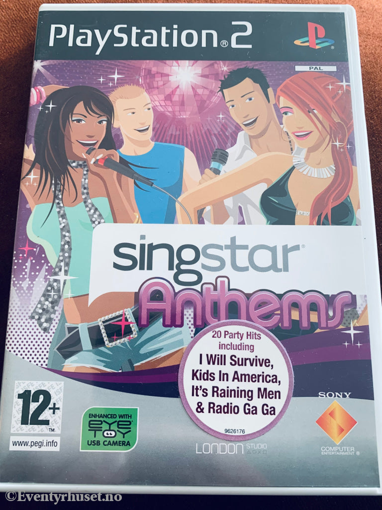 Singstar Anthems. Ps2. Ps2