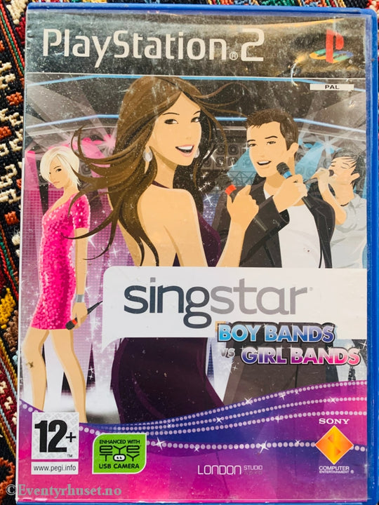 Singstar Boy Bands & Girl Bands. Ps2. Ps2