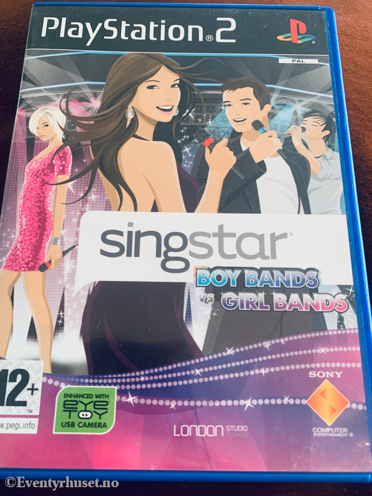 SingStar: Boy Bands vs Girl Bands . PS2