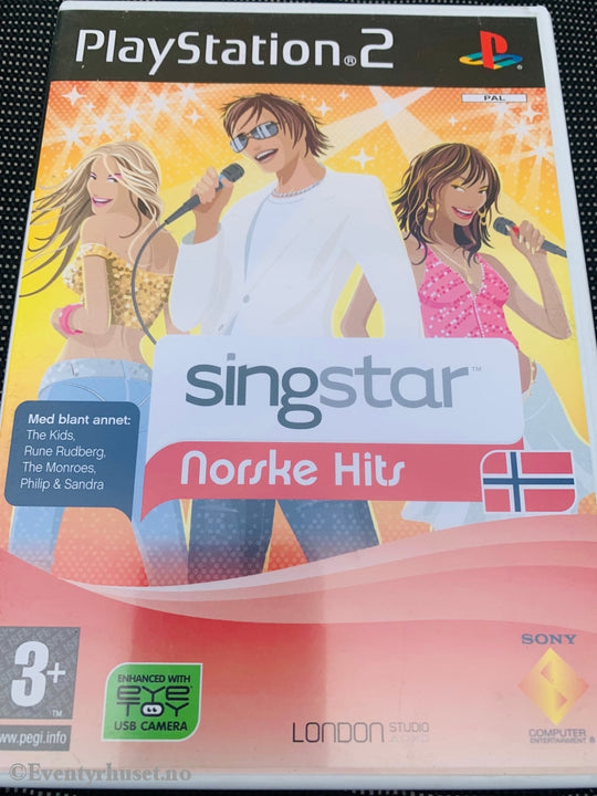 Singstar. Norske Hits. Ps2. Ps2