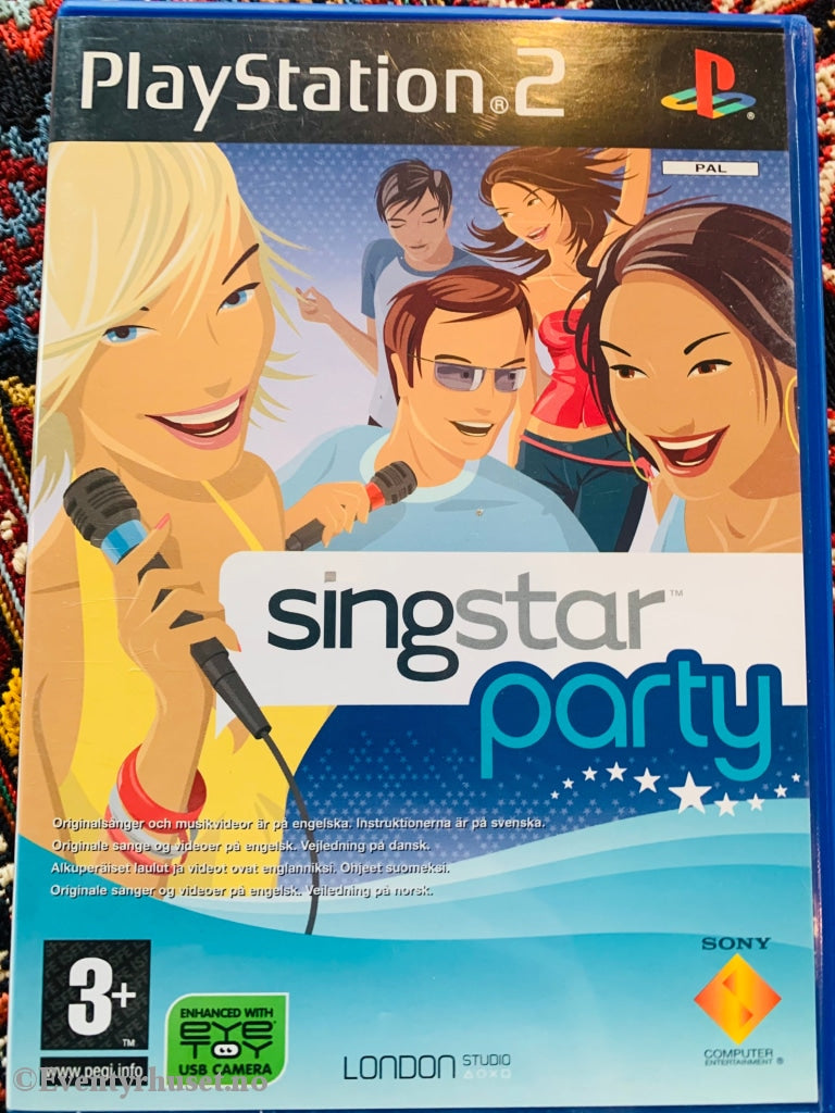 Singstar Party. Ps2. Ps2