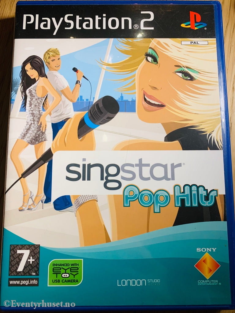 Singstar. Pop Hits. Ps2. Ps2