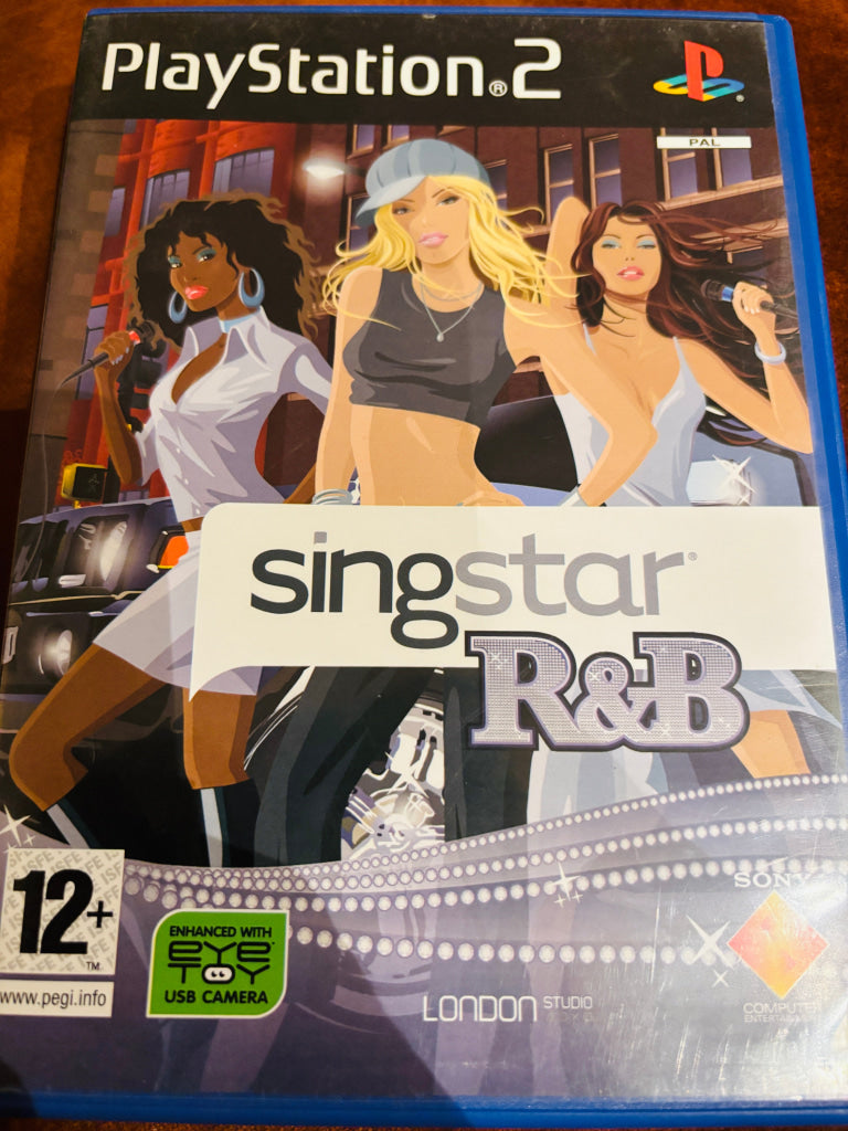 Singstar R&B. PS2.