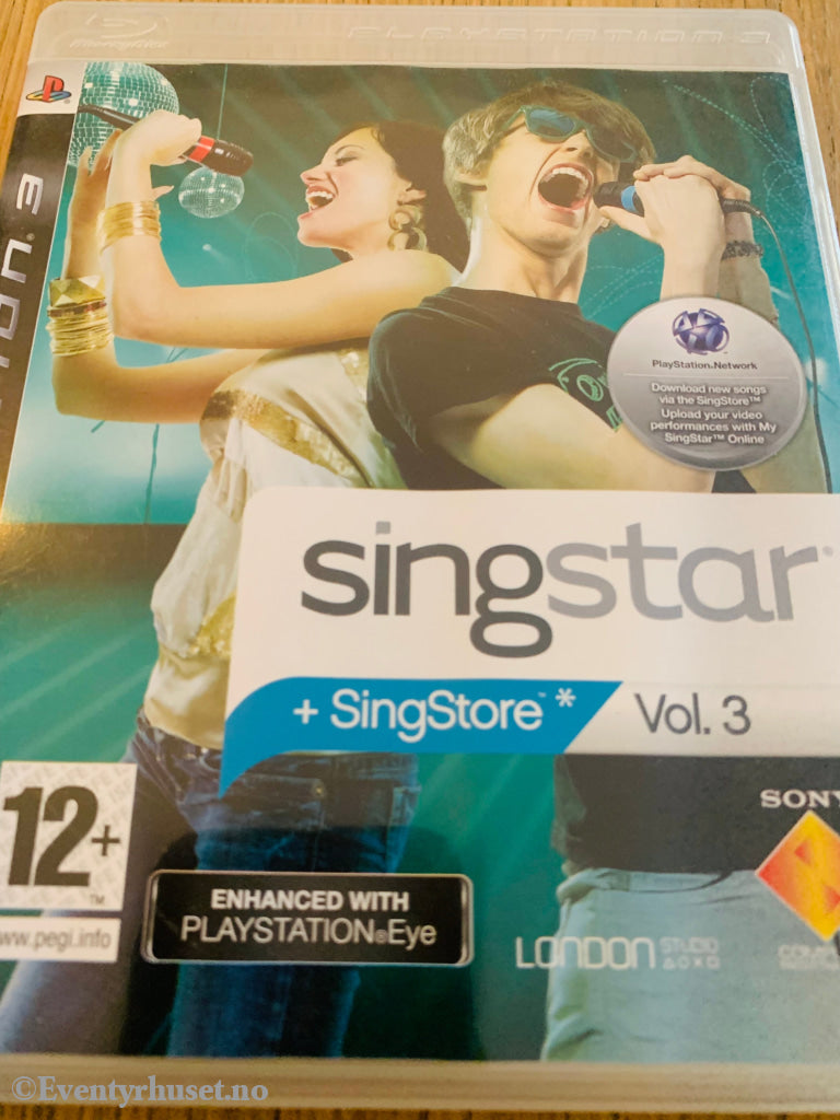 Singstar Vol. 3. Ps3. Ps3