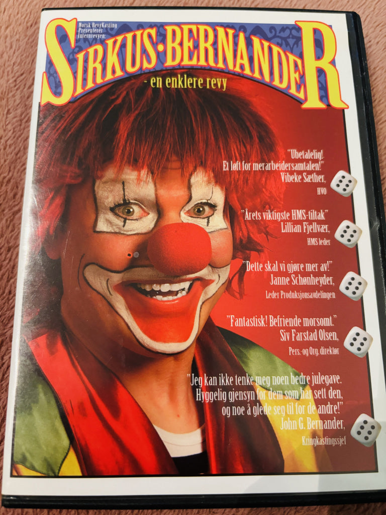 Sirkus Bernander: En enklere revy. DVD.