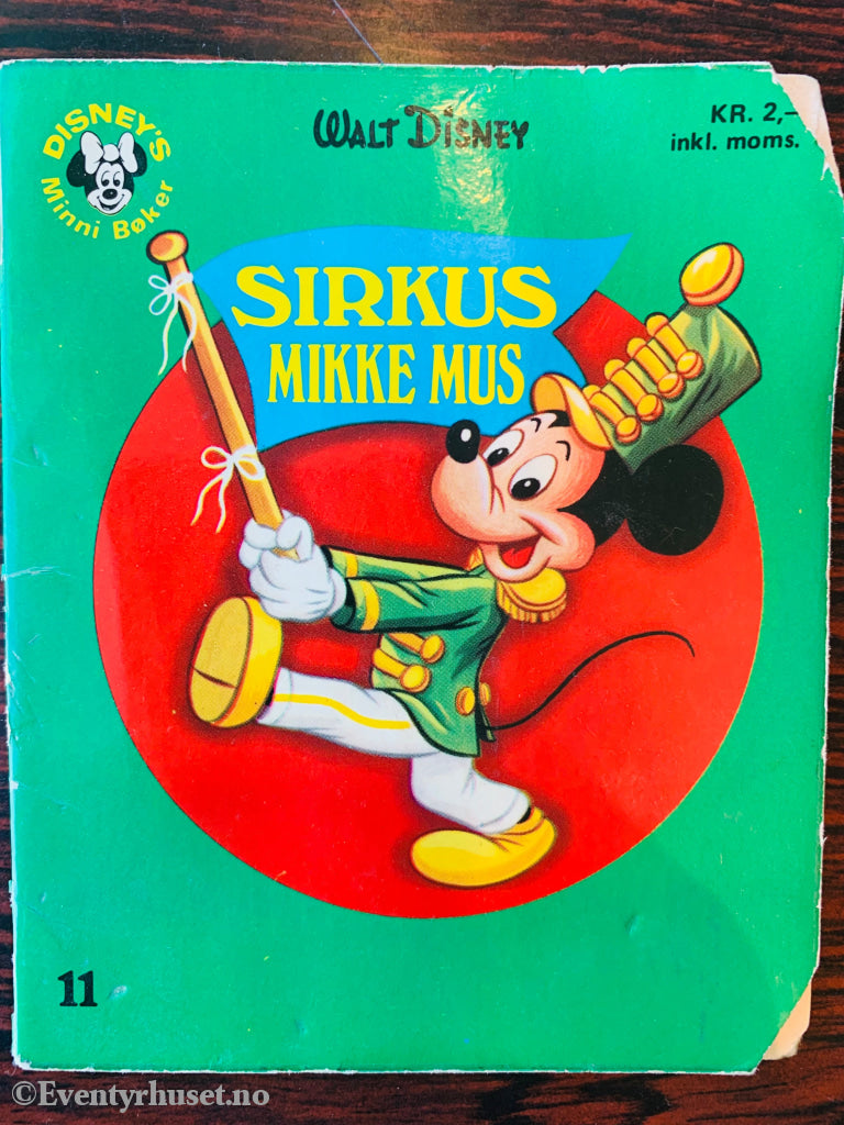 Sirkus Mikke Mus (Disney’s Minni Bøker 11). 1964/76. Fortelling