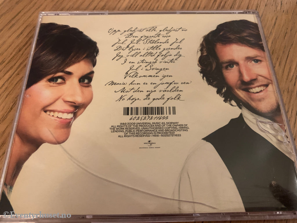 Sissel og Odd – Strålande jul. 2009. CD.