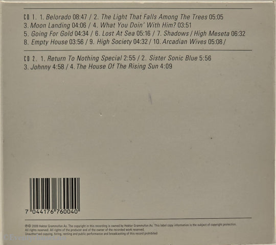 Sivert Høyem - Moon Landing (2009). Musikk-CD.