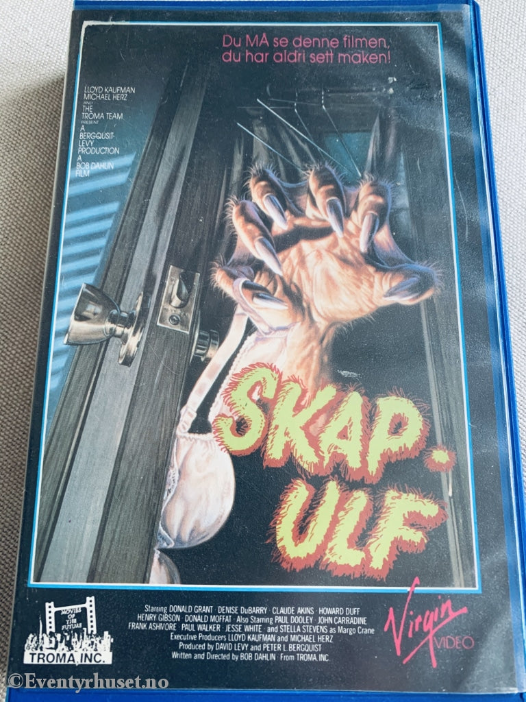 Skapulf (Monster In The Closet). 1986. Vhs Big Box.