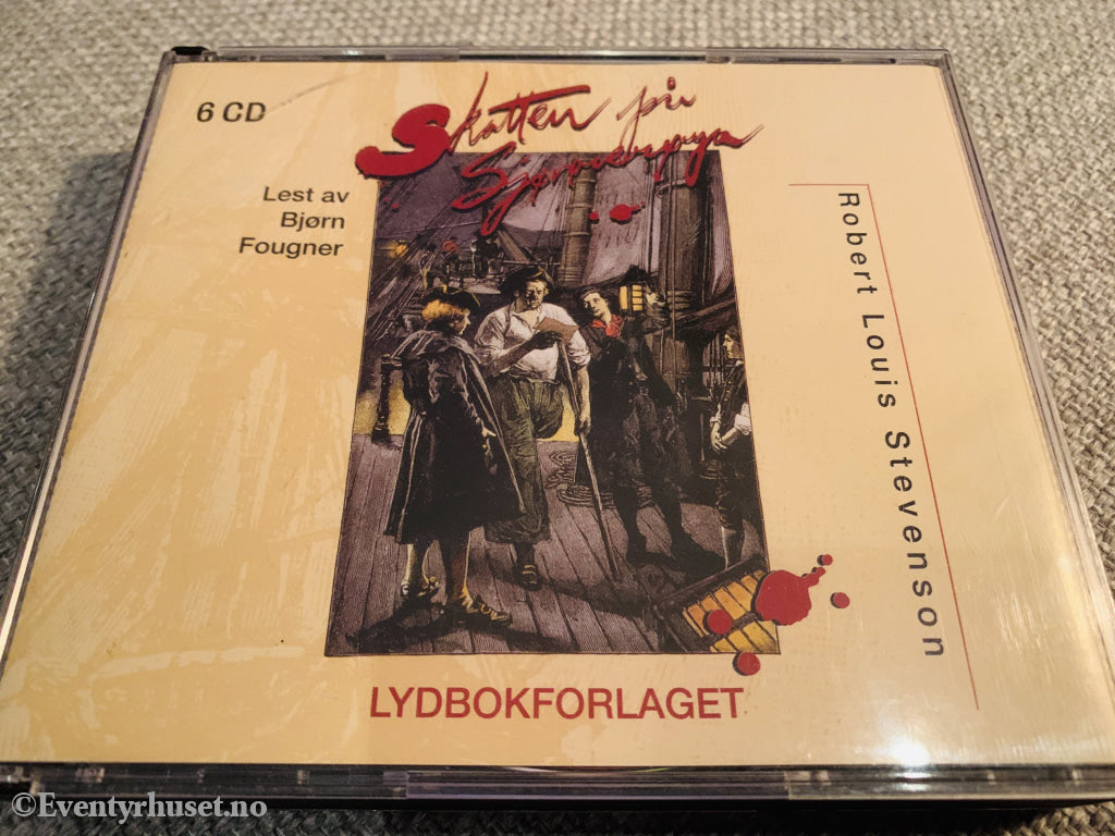 Skatten På Sjørøverøya. 1989/2000. Lydbok 6 Cd.