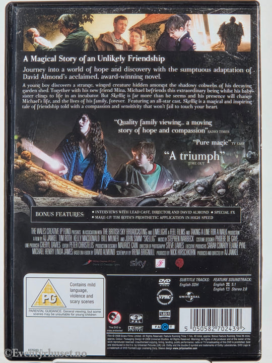 Skellig (2009). DVD. Pioneer Home Entertainment