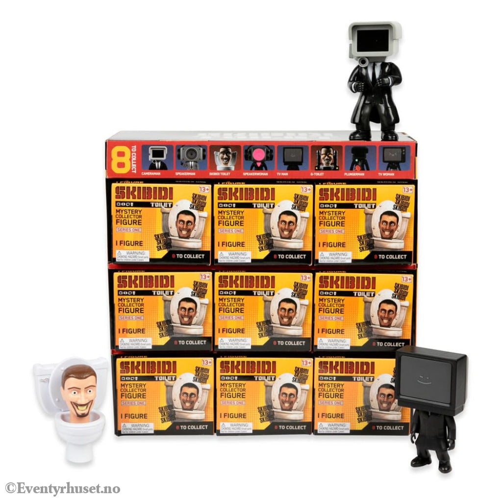 Skibidi Toilet Figures 11 cm Series 1 Display (9) Collectibles