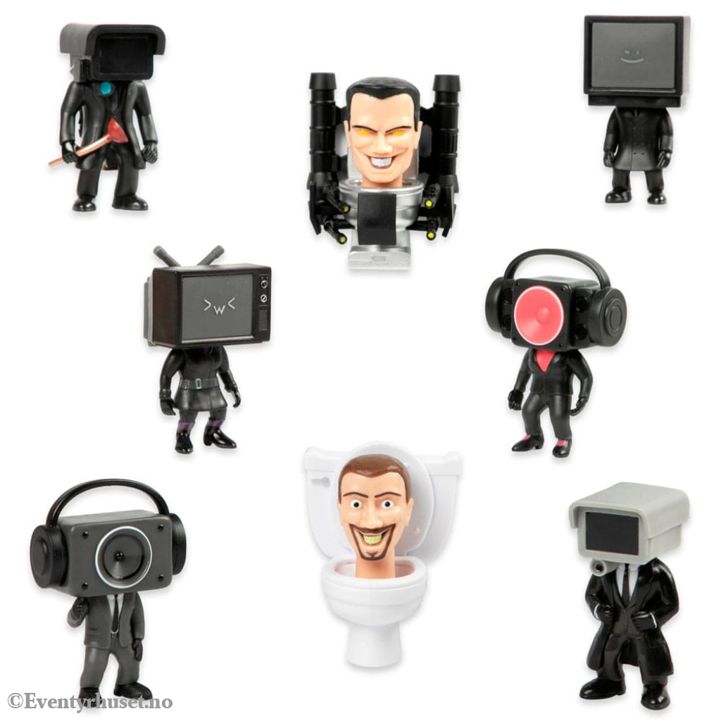 Skibidi Toilet Figures 11 cm Series 1 Display (9) Collectibles