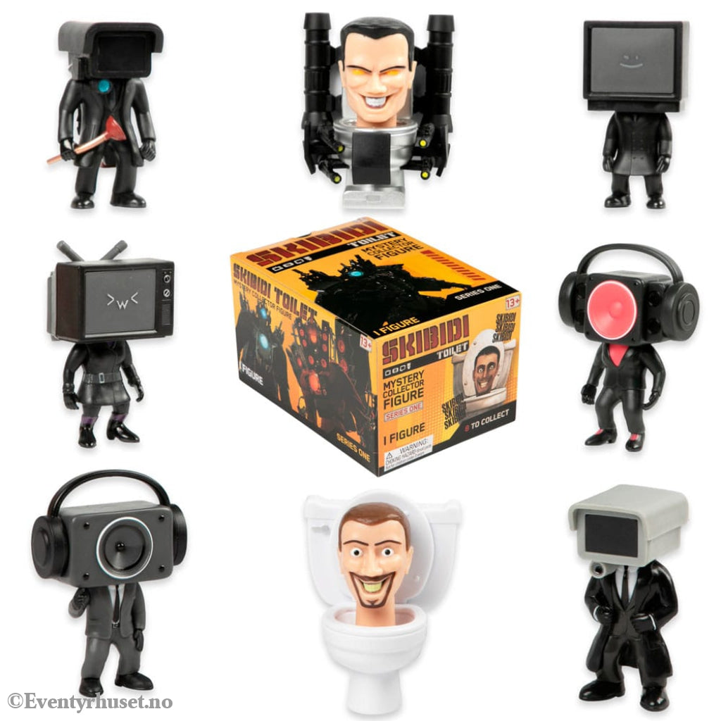 Skibidi Toilet Figures 11 cm Series 1 Display (9) Collectibles