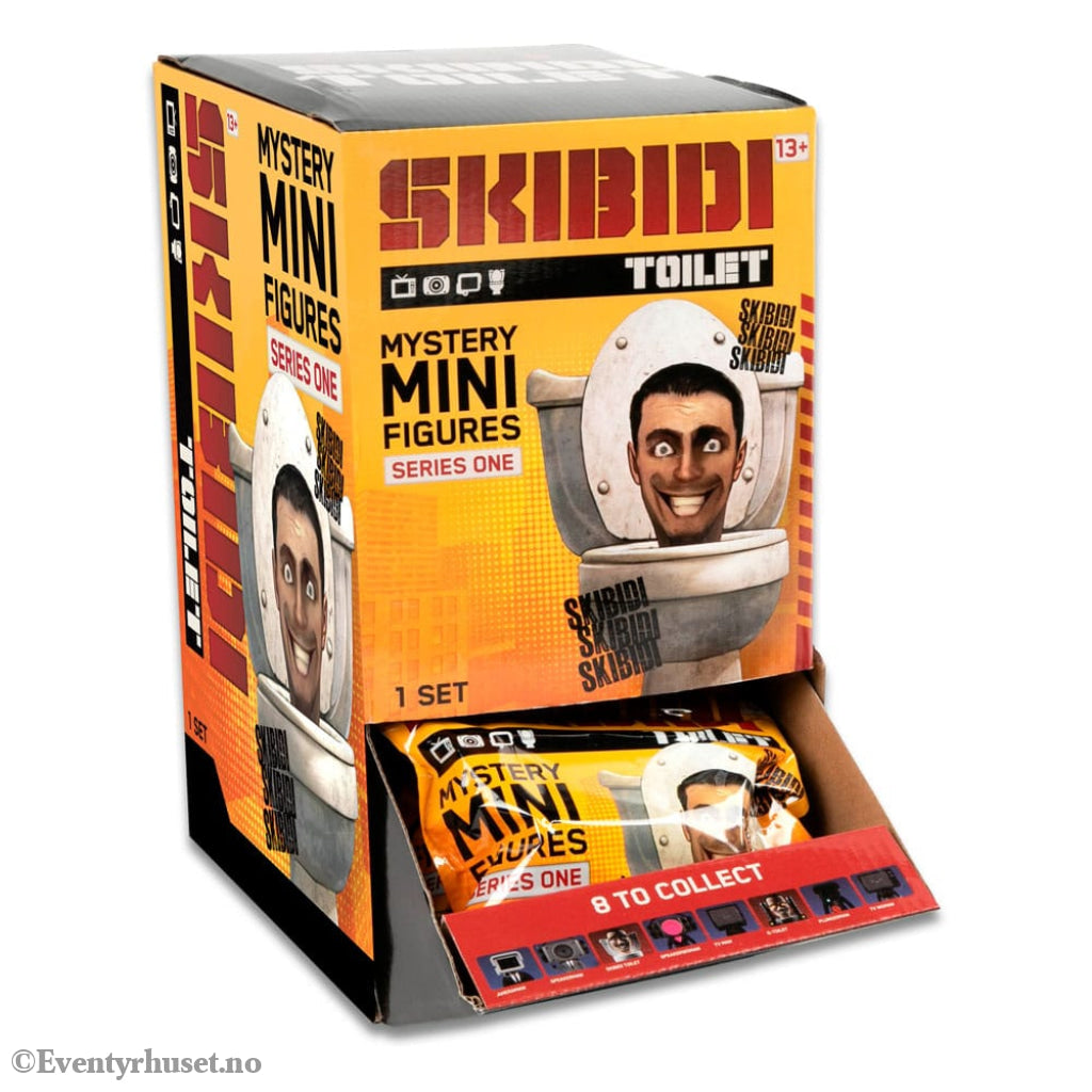Skibidi Toilet Minifigures 6 cm Series 1 Display (24) Collectibles
