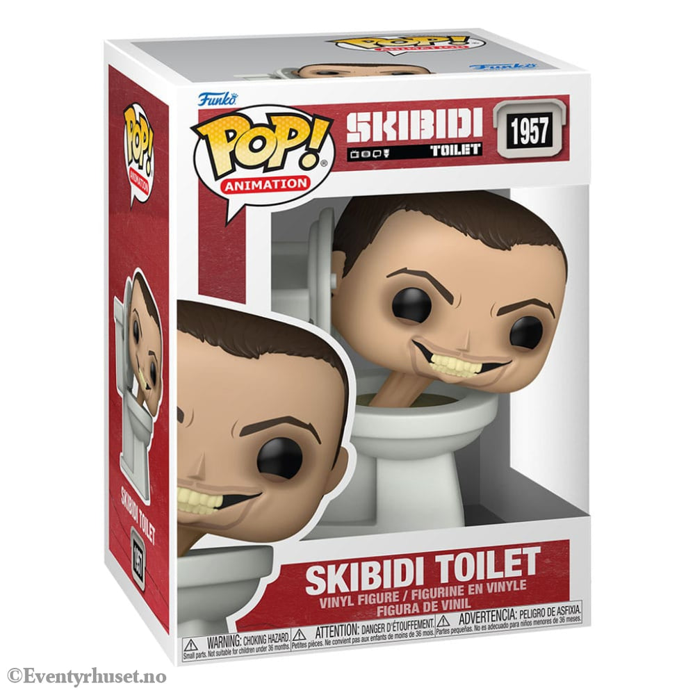 Skibidi Toilet POP! Rocks Vinyl Figure Skibidi Toilet 9 cm Collectibles