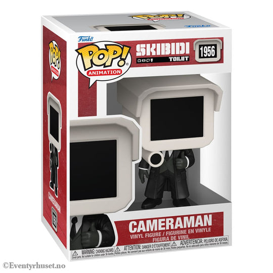 Skibidi Toilet POP! Rocks Vinyl Figure Cameraman 9 cm Collectibles