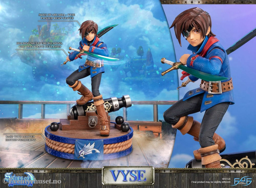 Skies of Arcadia Statue Vyse Standard Edition 31 cm Collectibles