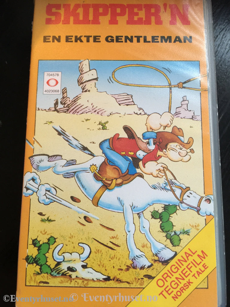 Skipper´n - En Ekte Gentleman. Vhs. Vhs