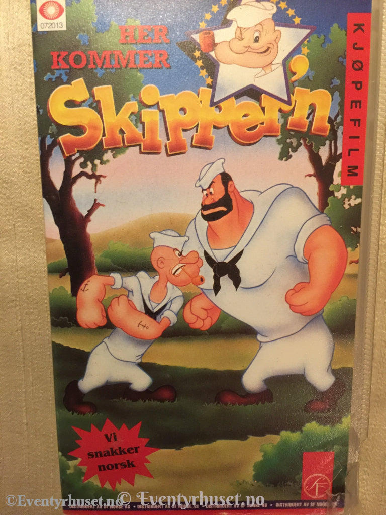 Her Kommer Skipper´n. Vhs. Vhs