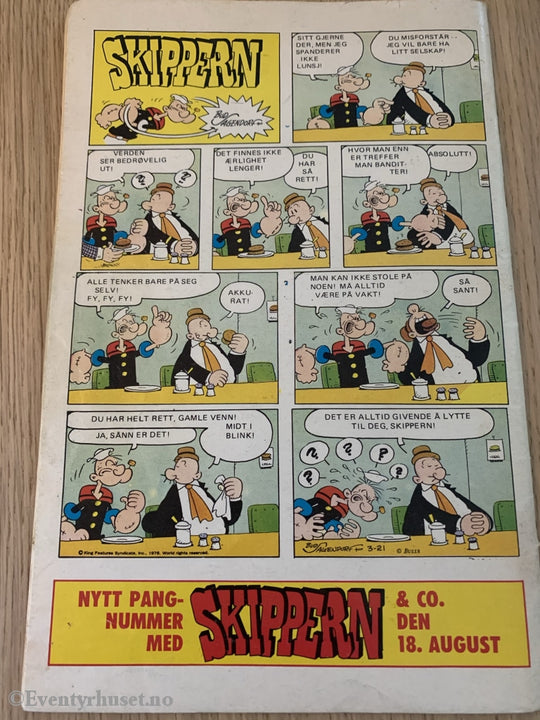 Skippern. 07/1981. Tegneserieblad