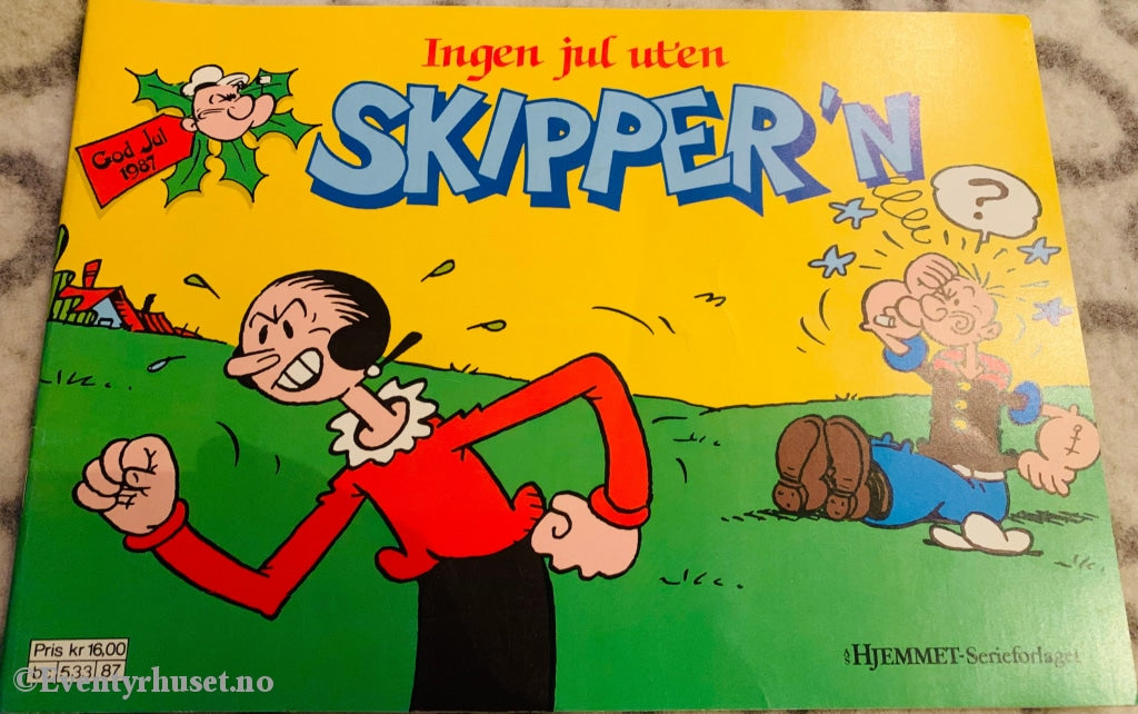 Skippern. Julen 1987. Julehefter