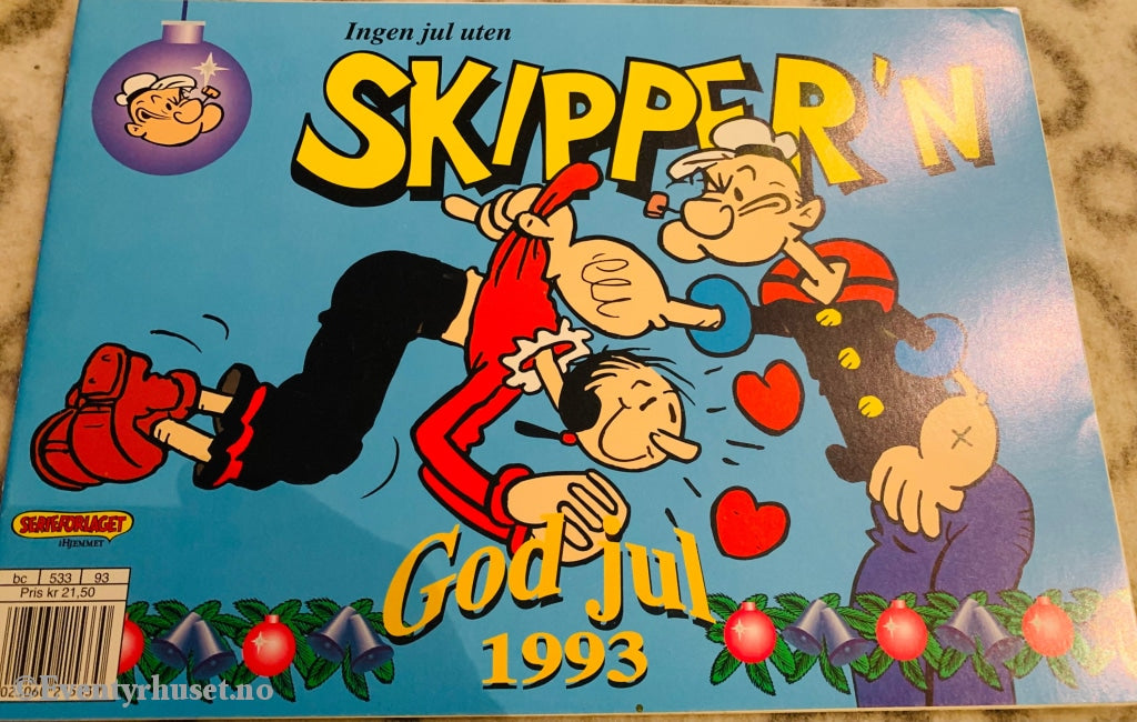 Skippern. Julen 1993. Julehefter