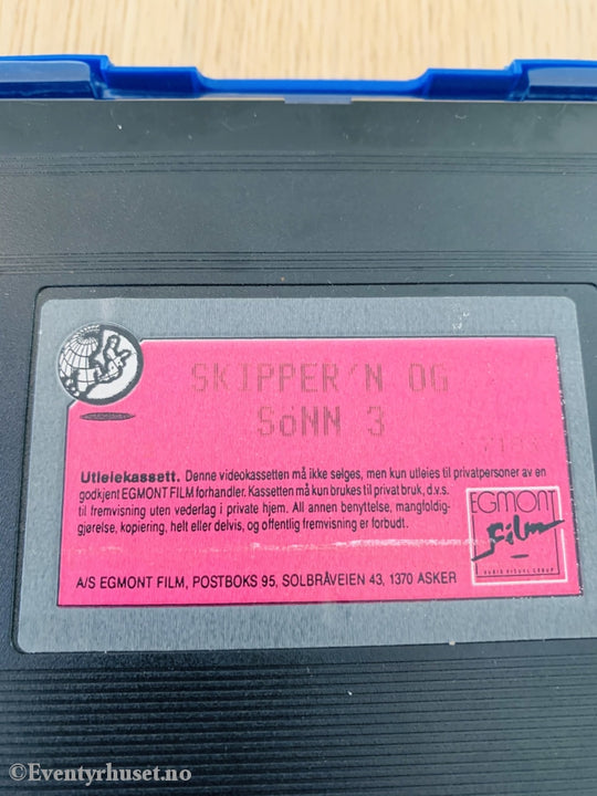 Skippern Og Sønn 3. Vhs Big Box.