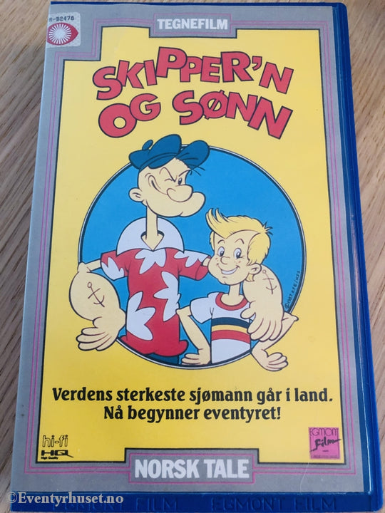 Skippern Og Sønn. Vhs Big Box.