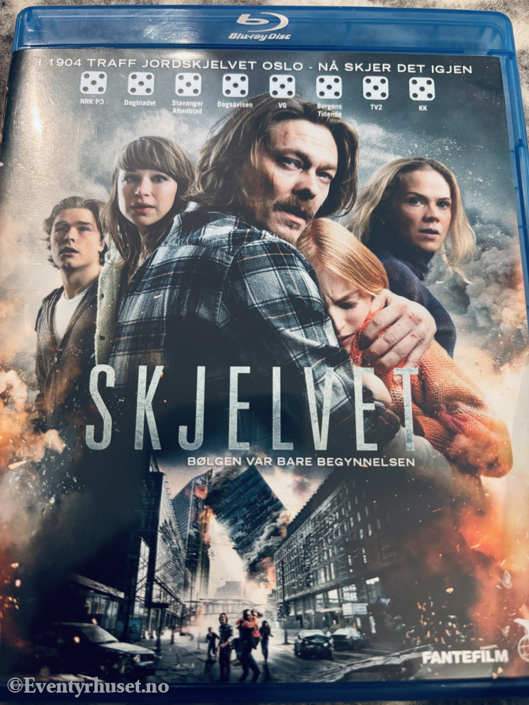 Skjelvet. Blu-ray.