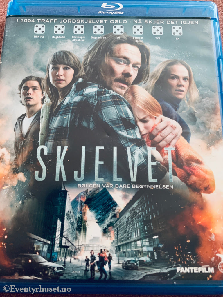 Skjelvet. Blu-ray.