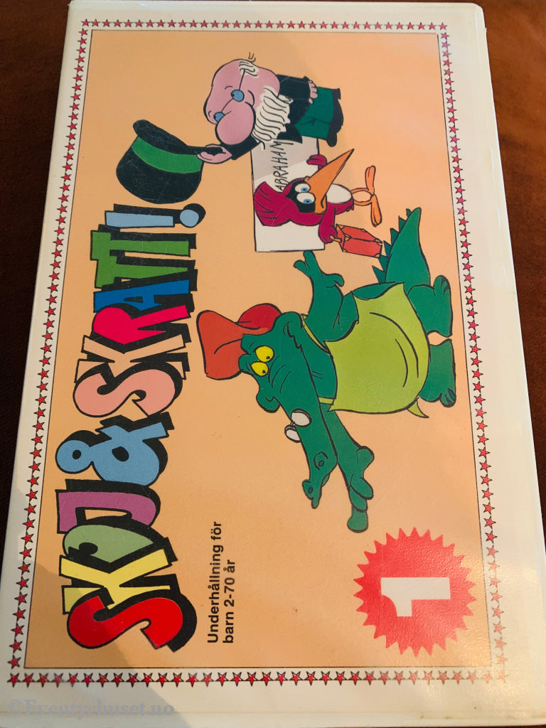 Skoj & Skratt!. 1980. VHS Big Box.