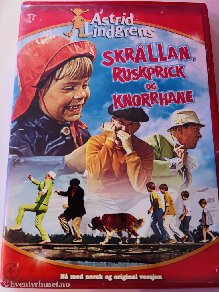 Skrållan, Ruskprick og Knorrhane. DVD.