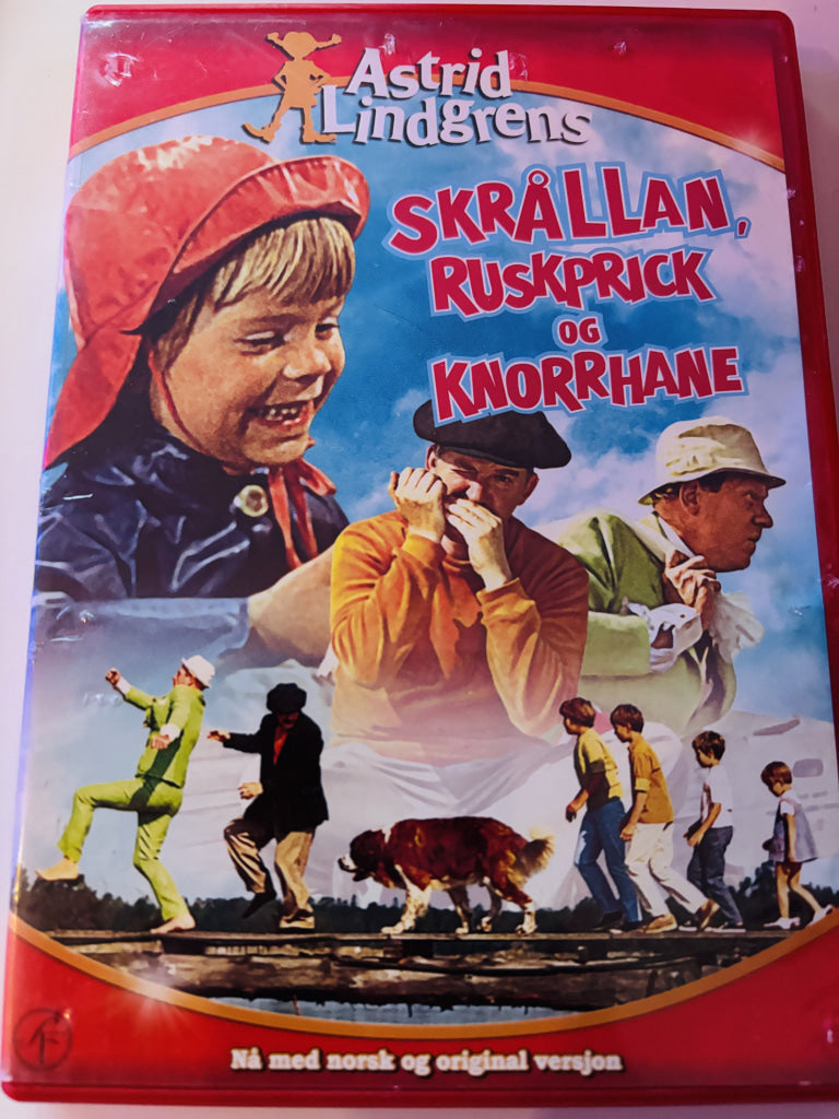 Skrållan, Ruskprick og Knorrhane. DVD.
