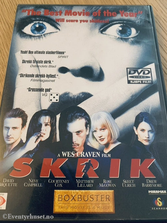 Skrik. 1996. Dvd. Dvd