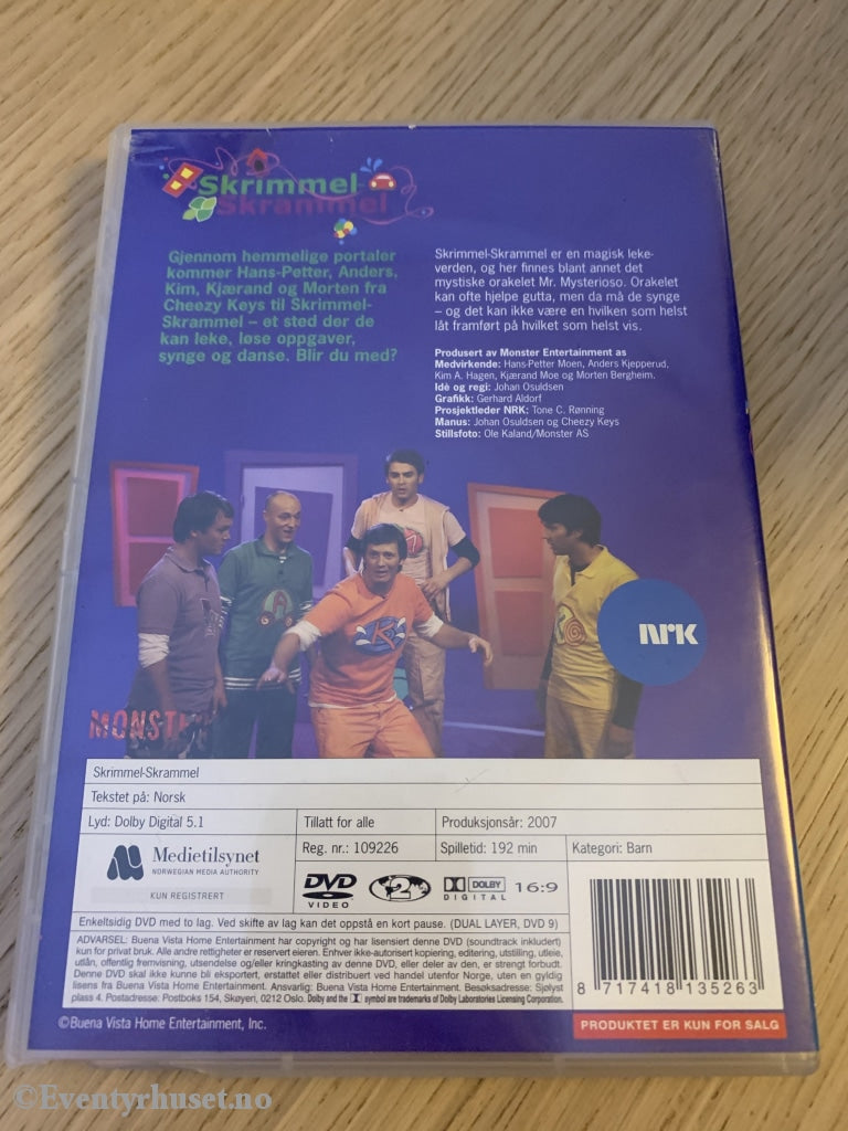 Skrimmel-Skrammel. 2007. Dvd. Dvd