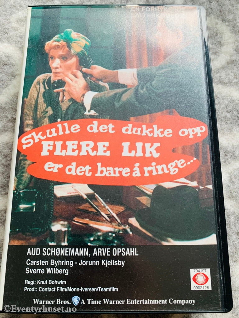Skulle Det Dukke Opp Flere Lik Er Bare Å Ringe. 1970. Vhs. Vhs