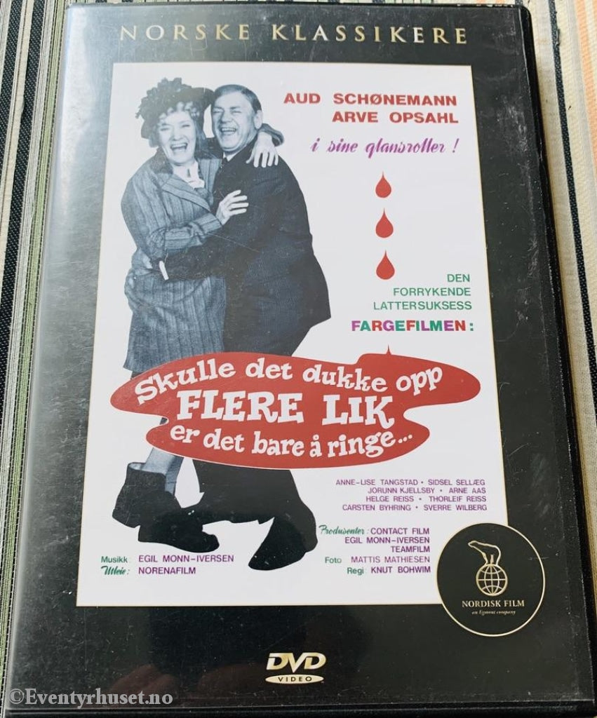 Skulle Det Dukke Opp Flere Lik Er Bare Å Ringe... (Norske Klassikere). 1970. Dvd. Dvd