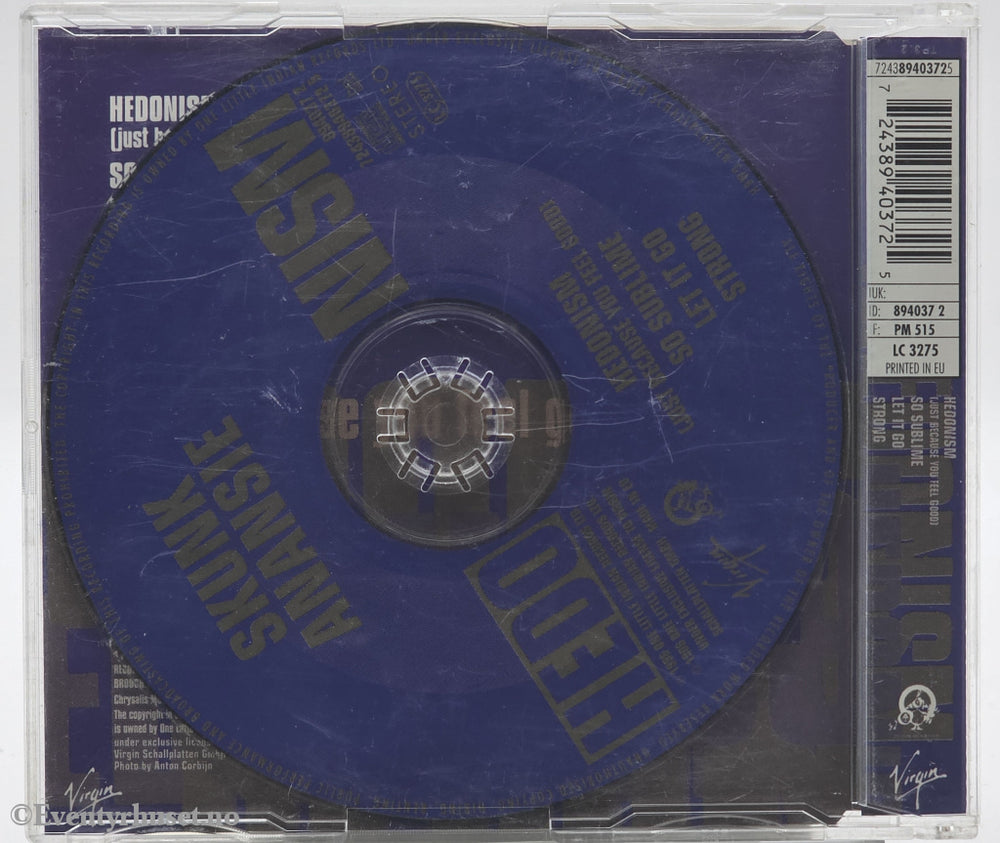 Skunk Anansie. 1996. Hedonism. CD singel